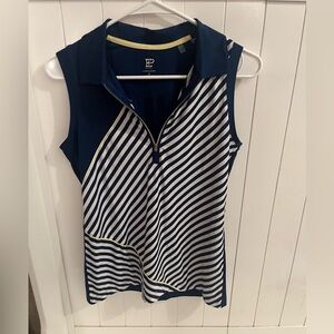 EPNY Tech Striped Golf Vest
